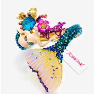 Betsey Johnson Mermaid Cuff Bracelet